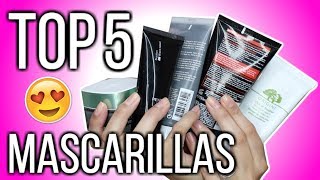 TOP 5 MASCARILLAS PARA PIEL GRASA Y POROS ABIERTOS  MARIEBELLE COSMETICS [upl. by Bonis518]