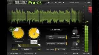 Introduction to FabFilter ProDS intelligent deesser [upl. by Gerome]