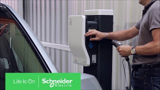 How To Use an EVlink Smart Wallbox Charging Station  Schneider Electric [upl. by Eleirbag142]