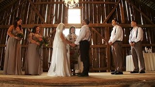 Beautiful Rustic Barn Wedding [upl. by Keung]