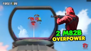 Unbelievable 2 M82B OverPower Ajjubhai and Amitbhai Gameplay  Garena Free Fire [upl. by Norford]