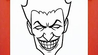 HOW TO DRAW THE JOKER [upl. by Zetra]