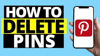 How To Delete Pins On Pinterest Mobile iPhoneAndroid [upl. by Dorrahs]