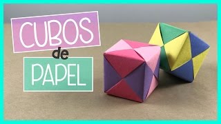 CUBO DE PAPEL  Origami [upl. by Ahsaet379]