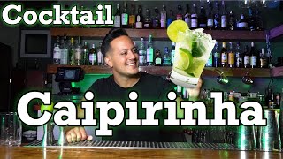 CAIPIRINHA  COCKTAIL BRASIL 🇧🇷  TUTORIAL BARTENDER [upl. by Adyeren155]