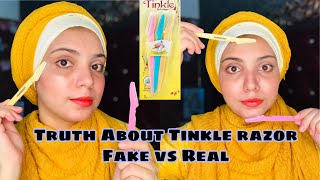 Truth About Tinkle Razor  Real vs Fake shorts ytshorts [upl. by Ssac]