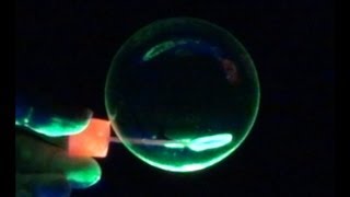 How To Make Colored Glowing Bubbles [upl. by Claudio898]