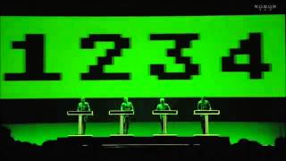 Kraftwerk 3D  Numbers  Computer World Live [upl. by Adahs515]