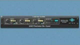 UAD Precision DeEsser PlugIn [upl. by Zeiger]