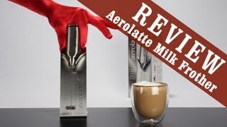 Aerolatte Milk Frother  Exclusive Review [upl. by Amlas474]