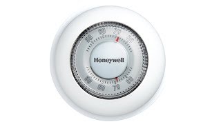 Honeywell Round HeatCool Manual Thermostat CT87N1001 [upl. by Gavrielle]