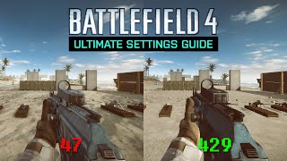 Ultimate Battlefield 4 Settings Guide 2021 [upl. by Aisac]