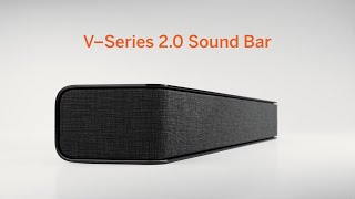 Transform your TV sound  VIZIO VSeries™ 20 Compact Sound Bar [upl. by Fabrin]