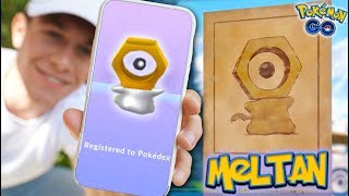 THE OFFICIAL MYTHICAL quotMELTANquot REVEAL in Pokémon GO  Pokémon Let’s GO [upl. by Christin]