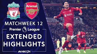 Liverpool v Arsenal  PREMIER LEAGUE HIGHLIGHTS  11202021  NBC Sports [upl. by Llenol]