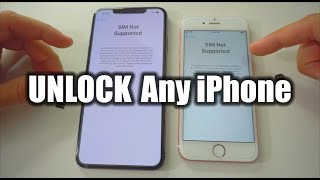 The ONLY Way To Unlock Any iPhone From Any Carrier ● [upl. by Eloci]