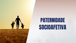 Paternidade socioafetiva [upl. by Aguste]