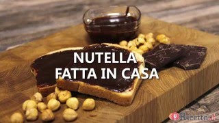 Nutella fatta in casa  Ricettait [upl. by Neale160]