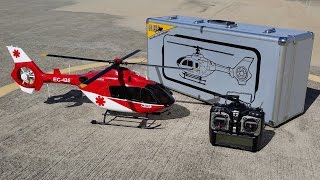 EC135 450 Size with Fenestron and many Scale Details [upl. by Deerc]