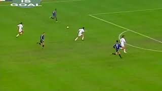 Goal Andres Mendoza AC Milan vs CLUB BRUGGE 22102003 [upl. by Newfeld]