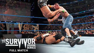 FULL MATCH  John Cena vs Triple H vs Shawn Michaels  WWE Title Match Survivor Series 2009 [upl. by Akialam724]