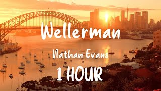 Nathan Evans  Wellerman Sea Shanty 8D  Lyrics  1 Hour [upl. by Kenna]