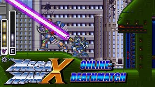 Getting Em Salty  Mega Man X Online Deathmatch Vile Gameplay No Commentary [upl. by Nameerf477]