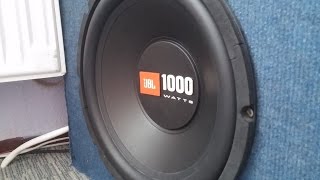 JBL Subwoofer Bass Test [upl. by Ylen216]