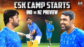 CSK Camp Starts  Buttler Steps Down  India vs NZ What to Expect [upl. by Aroved]