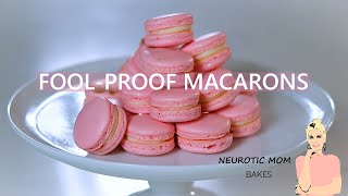 The Most FoolProof Macarons  Easy Recipe [upl. by Onailime]