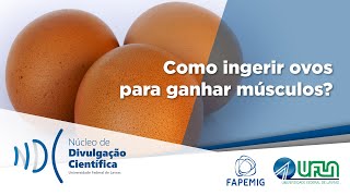 Ovo como ingerir o alimento para ganhar músculos [upl. by Elirpa]