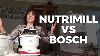 Best Stand Mixer  Bosch Vs Nutrimill Artiste Review and Why I Left KitchenAid [upl. by Sonny432]