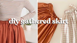 Beginner Skirt Tutorial Brandy Melville Cara [upl. by Icken]