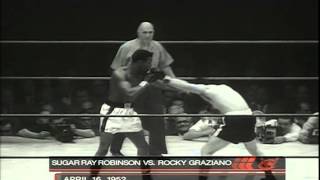 1952416 Ray Robinson vs Rocky Graziano [upl. by Hock508]