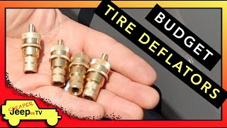 Inexpensive Automatic Tire Deflators  How to Use [upl. by Llevol]