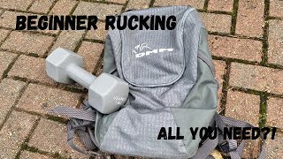 Beginner Rucking  Rucking tips [upl. by Palladin457]