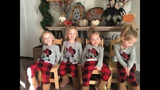 DAD ATTEMPTS HAIRSTYLES ON QUADRUPLET DAUGHTERS [upl. by Draner89]