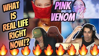 BLACKPINK  ‘Pink Venom’ MV Reaction [upl. by Anahsat]