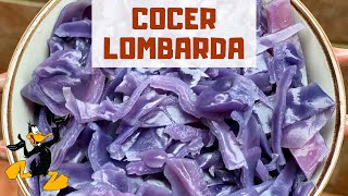 3 TRUCOS para Cocer Col Lombarda ¡REPOLLO MORADO [upl. by Kenelm]