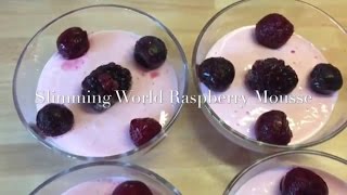 Slimming World Recipe  Practically Syn Free Raspberry Mouse [upl. by Alonzo]