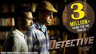 Detective  Official Trailer Telugu  Vishal Prasanna Andrea Anu Emmanuel  Mysskin [upl. by Boris]