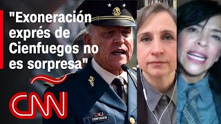 Anabel Hernández Es muy preocupante que la Fiscalía de México haya exonerado a Salvador Cienfuegos [upl. by Graniela]