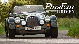 NEW Morgan Plus Four Road Review  Carfection 4K [upl. by Dadirac594]