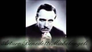 BACHBUSONI  CIACCONA  Piano Arturo Benedetti MICHELANGELI [upl. by Anyehs]