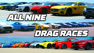 EVERY Worlds Greatest Drag Race All 9 Races  MotorTrend [upl. by Yerffej948]