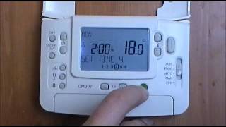 Honeywell CM907 Digital Programmable Room Thermostat [upl. by Ahtaela]