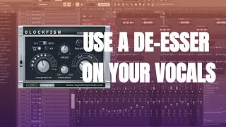 How To Use A Deesser FL Studio Spitfish FREE VST [upl. by Morten]