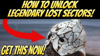 How To Unlock Legendary Lost Sectors Guide Destiny 2 Season of The Hunt [upl. by Prissie]