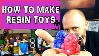 Resin Casting Tutorial How to Make Plastic Resin Figurines [upl. by Maitilde]