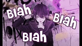 「NIGHTCORE」 Blah Blah Blah ✗ Lyrics [upl. by Oralie375]